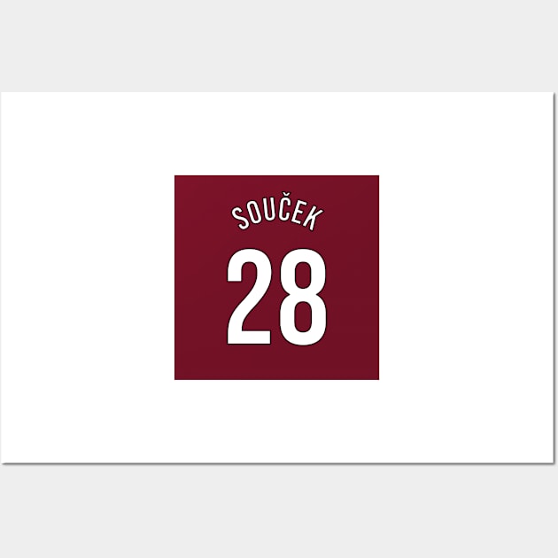 Souček 28 Home Kit - 22/23 Season Wall Art by GotchaFace